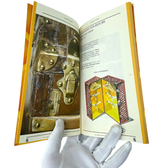 Vintage Goyard Coffee Table Book History Luggage Tote Purse Hardcover - Picture 3 of 7